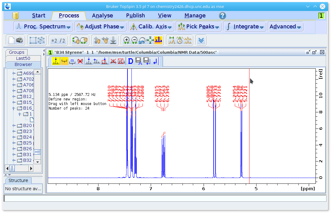 Publication Quality PDFs of NMR Spectra with TopSpin 3.5 and 3.6