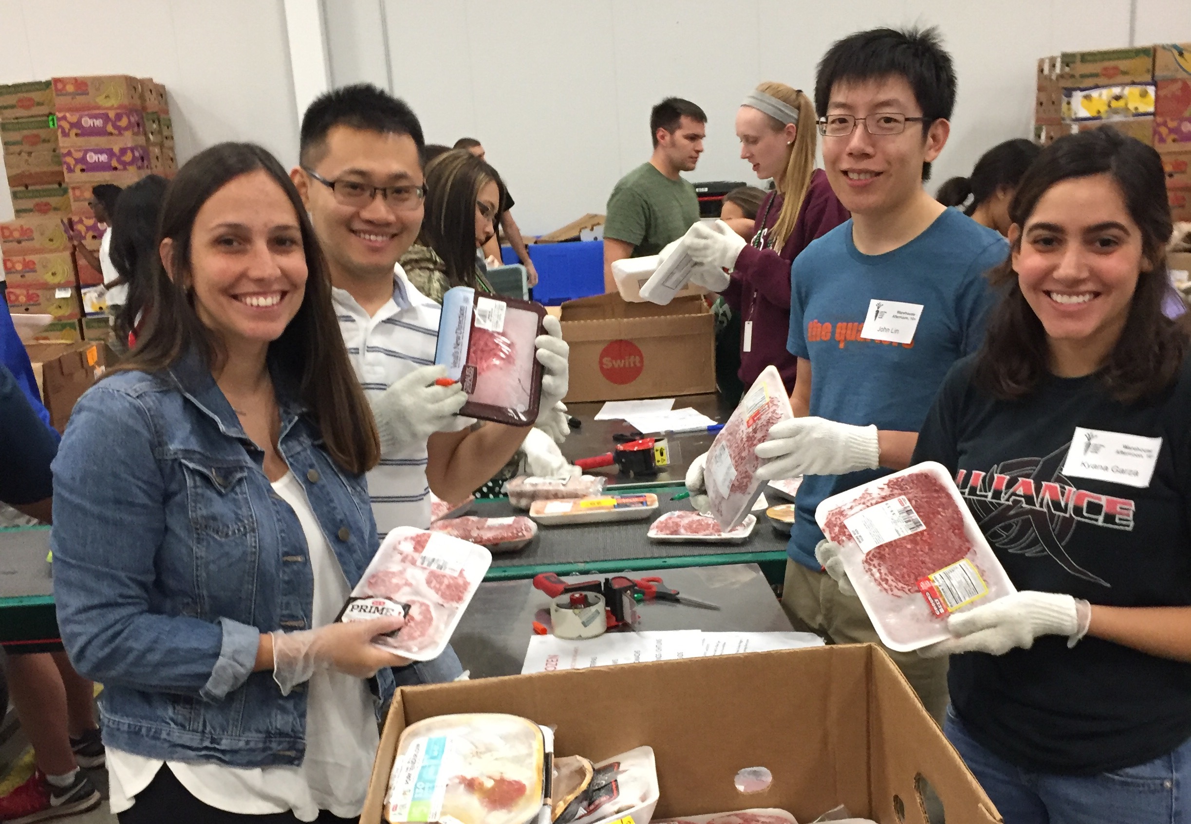 Food Bank Volunteering Livia S. Eberlin Research Group