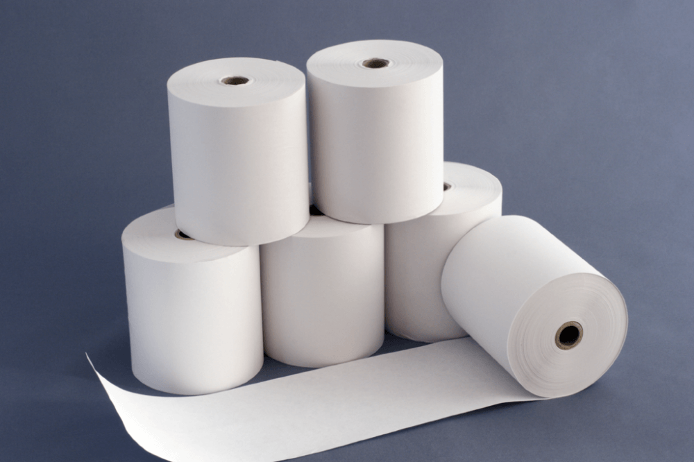 57x70mm Thermal Receipt Paper Rolls electronic business equipment