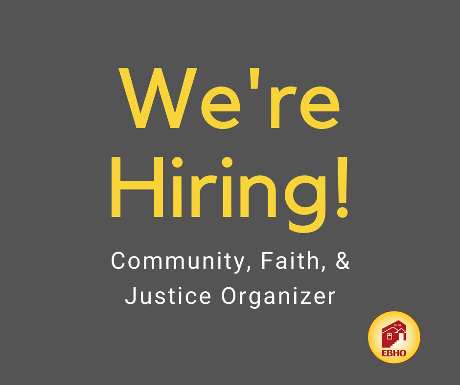 East Bay Housing Organizations We Are Hiring Community, Faith