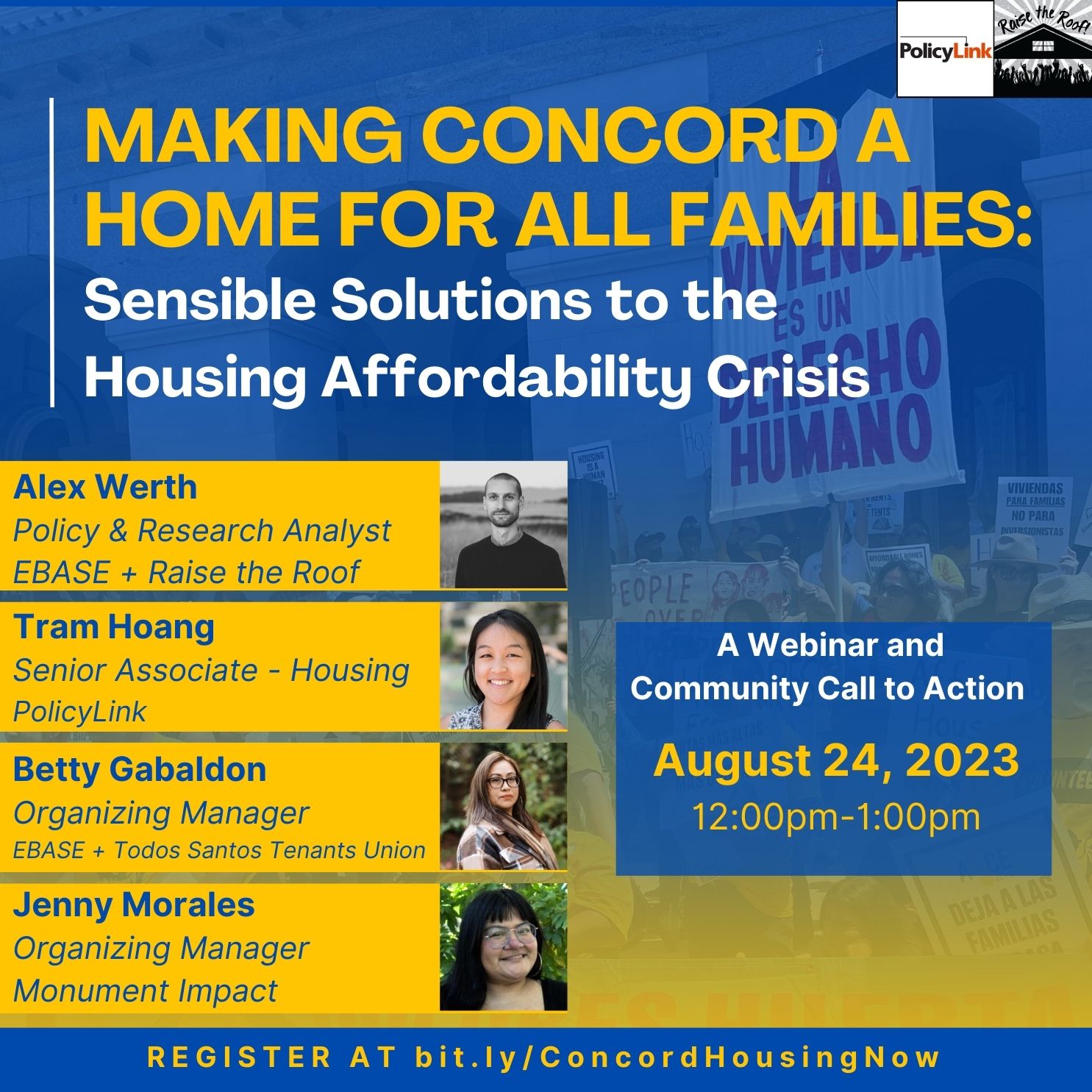 Making Concord a Home for All Families East Bay Housing Organizations