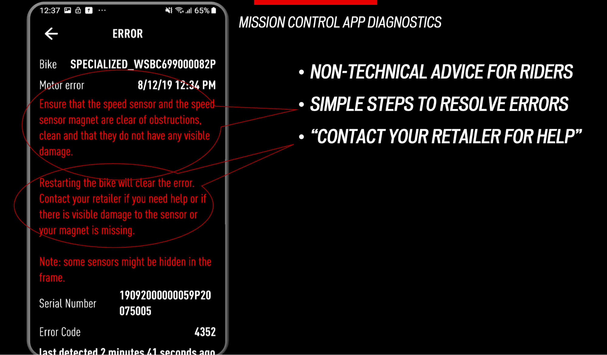 Ebike error codes and their solutions – Bosch 503, Shimano W103 and
