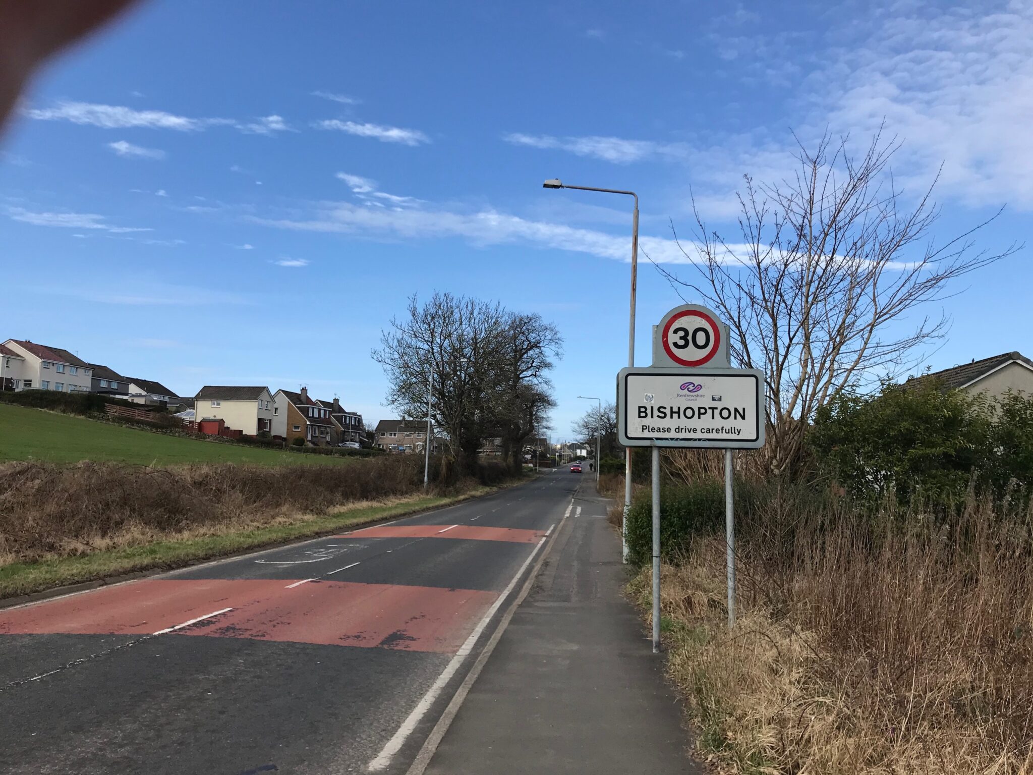 Cycle Routes in Scotland Renfrew Port Glasgow Kilmacolm ROUTE