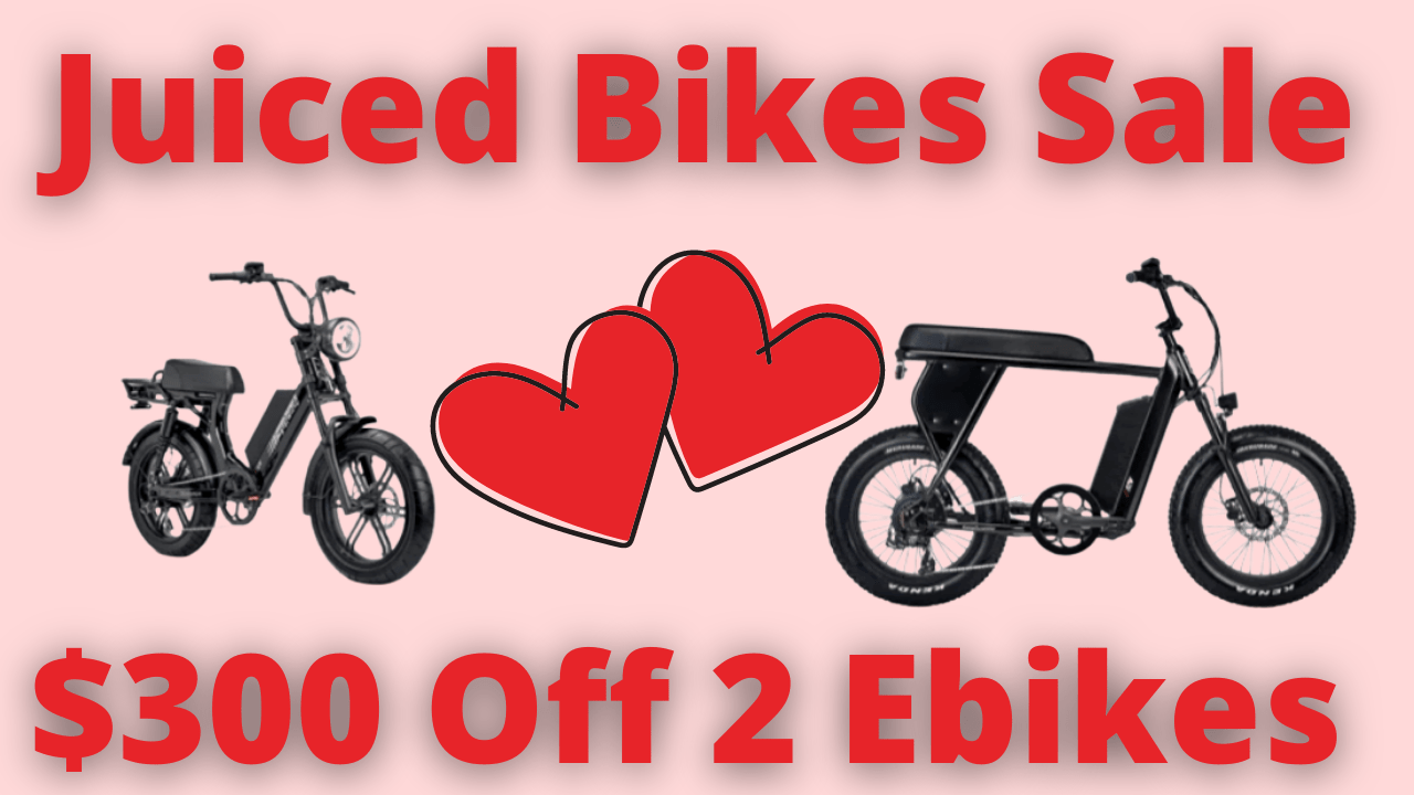 Juiced Bikes Sale 300 off any 2 Ebikes Ebike Escape