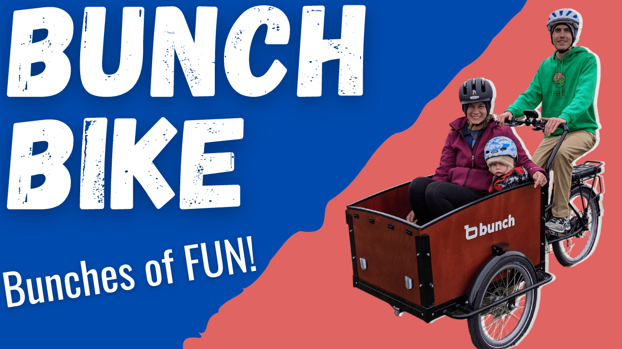 The Bunch Bikes Cargo Bike Review Now You're Hauling! Ebike Escape