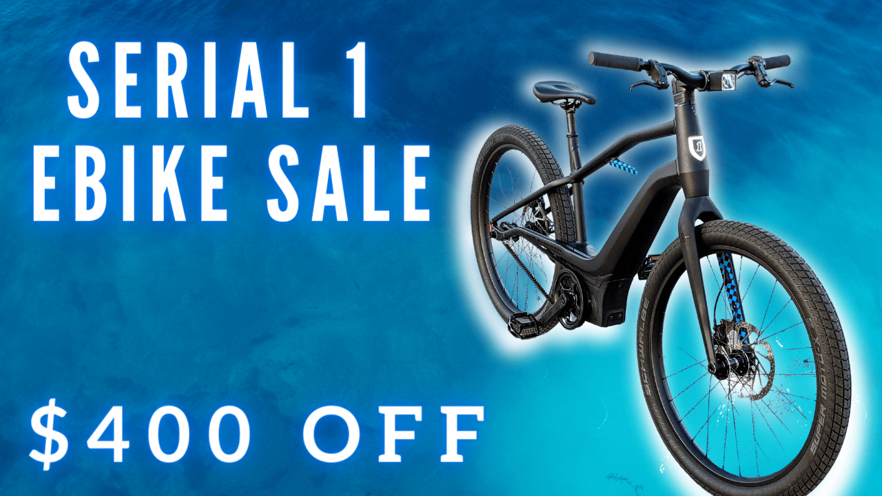 Serial 1 Electric Bikes on Sale for Memorial Day (400 off!) Ebike Escape