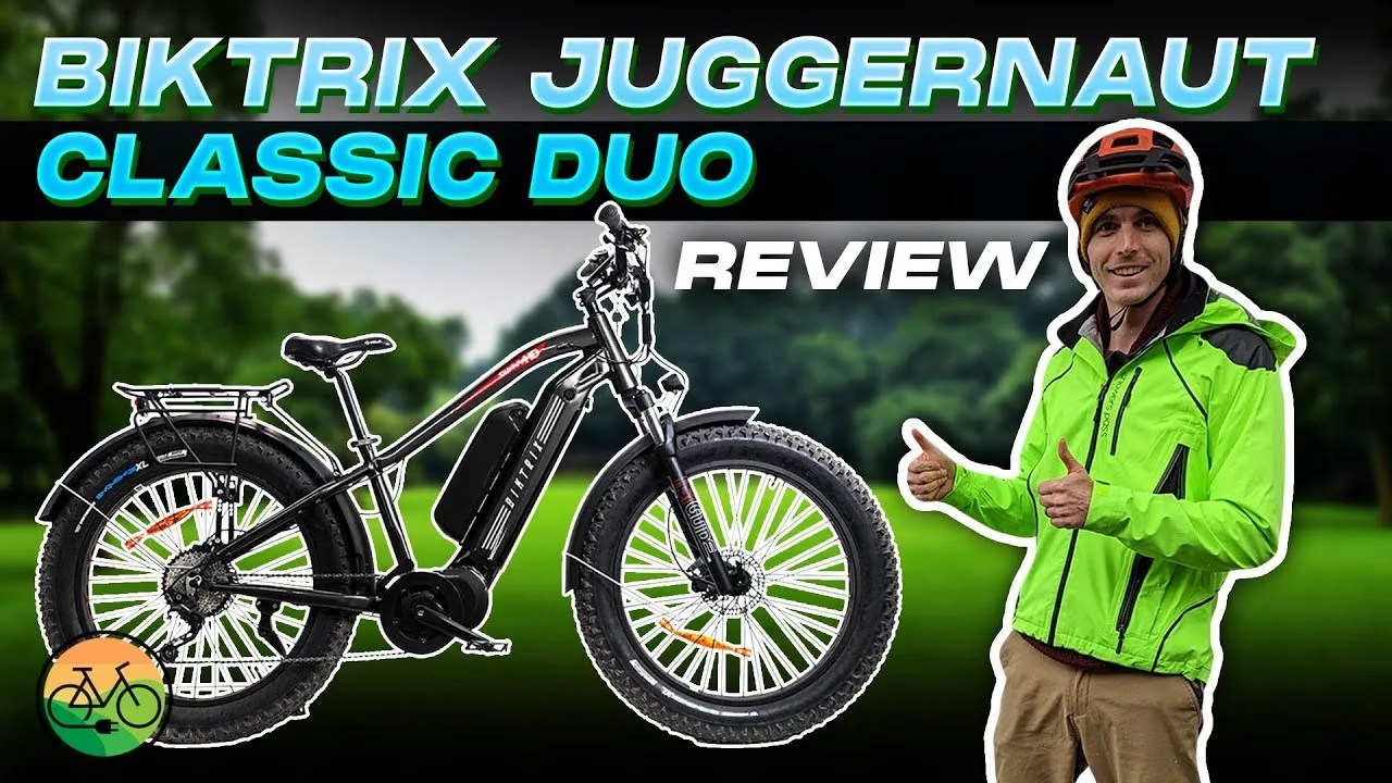 Biktrix Juggernaut Classic Duo Review So You Want a MidDrive... Ebike Escape