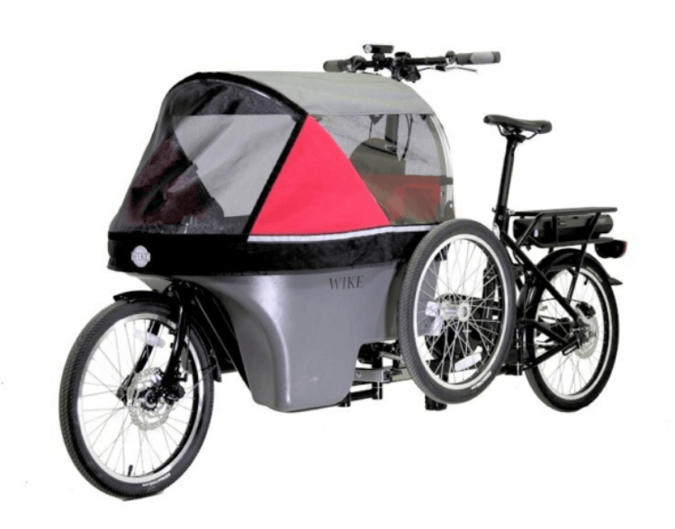 Innovative Canadian eCargo Bike by Wike Converts Into a Stroller in 30