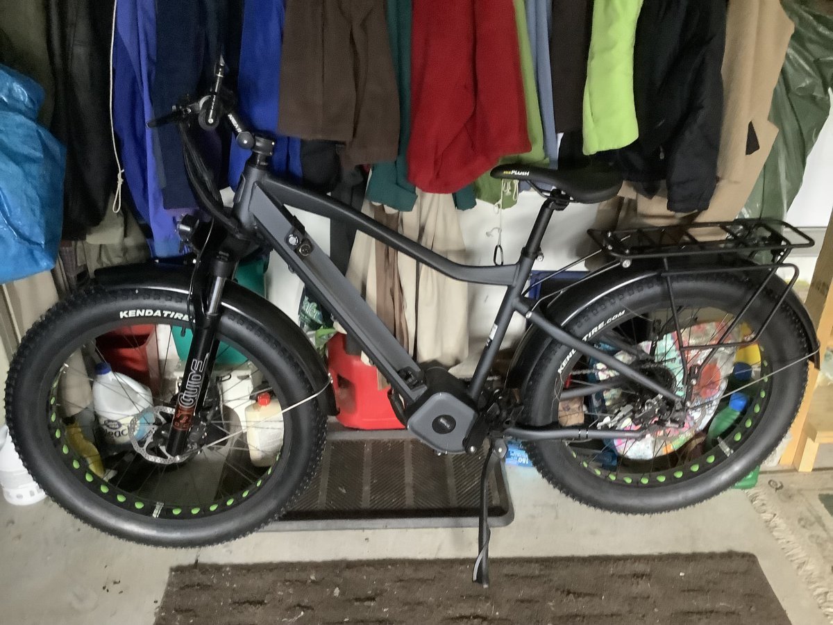 Bolton Foxbat fat tire ebike with mid drive for sale