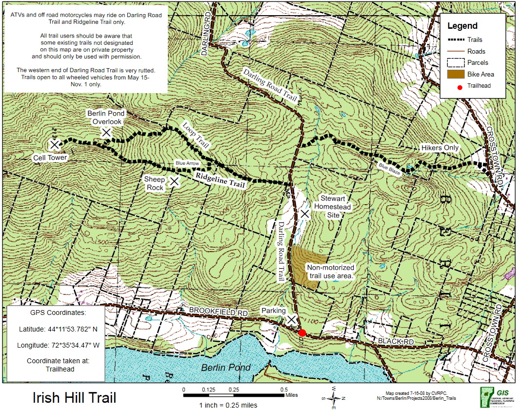 Irish Hill Trails Birding Hotspots