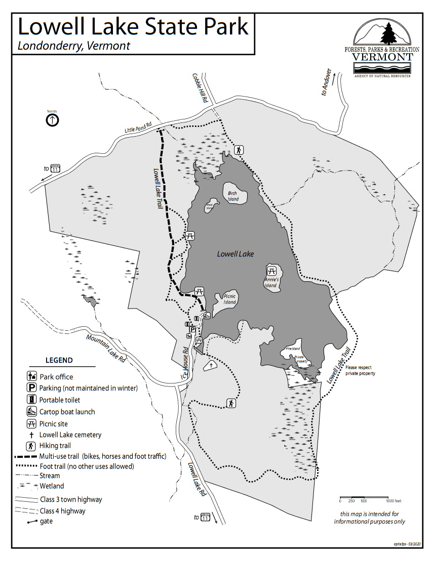 Lowell Lake State Park Birding Hotspots