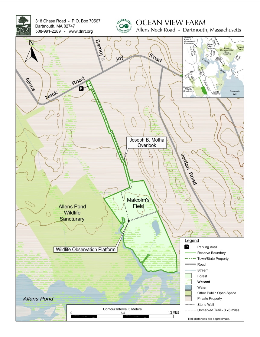 Ocean View Farm Reserve eBird Hotspots