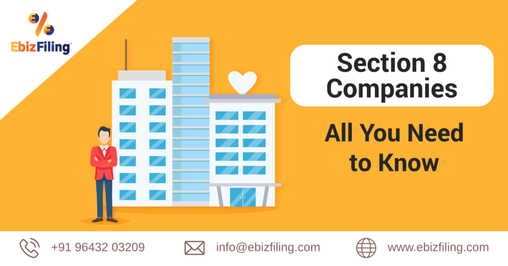 All about section 8 company Registration