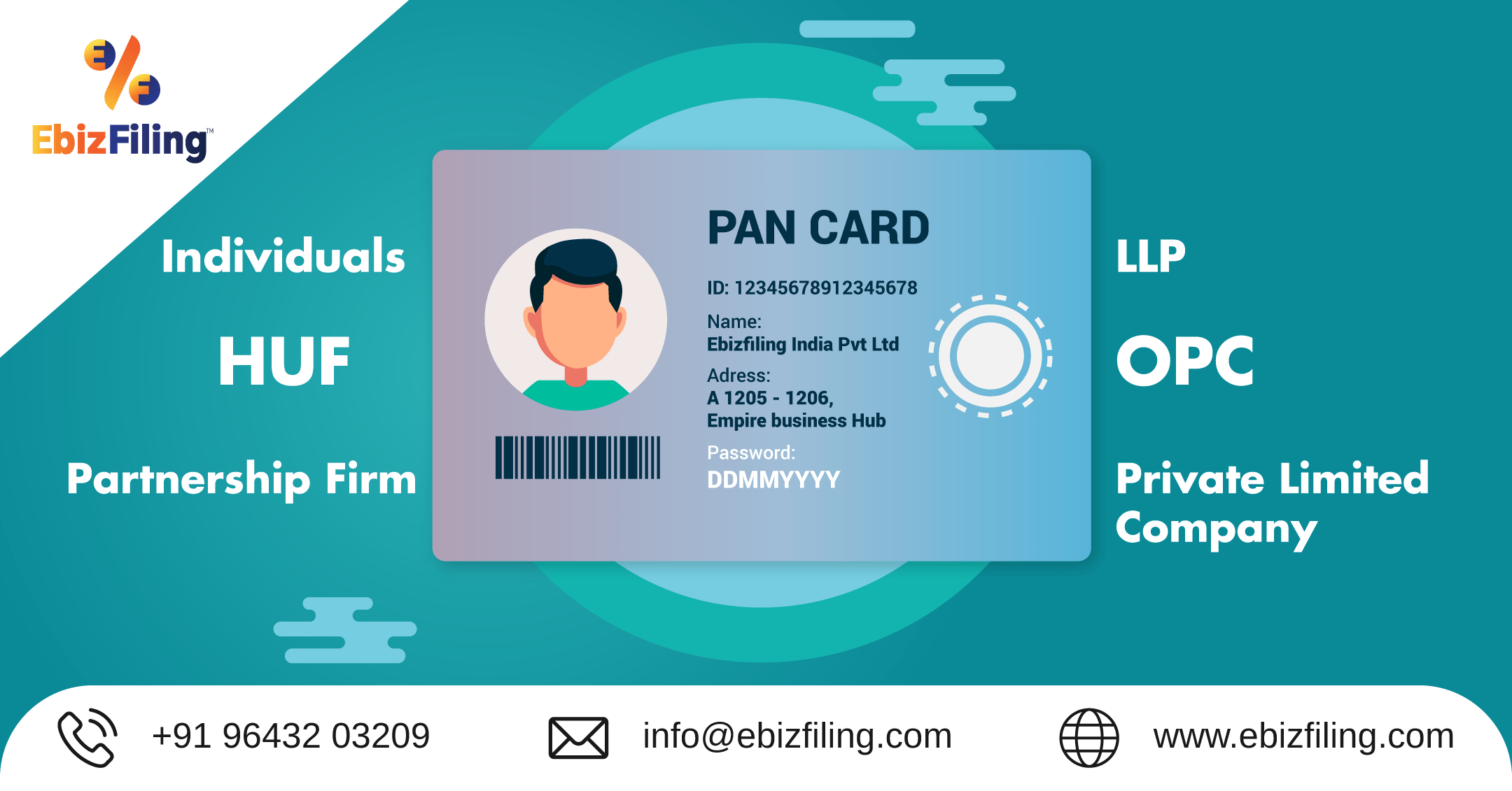 What is the PAN Card Password?