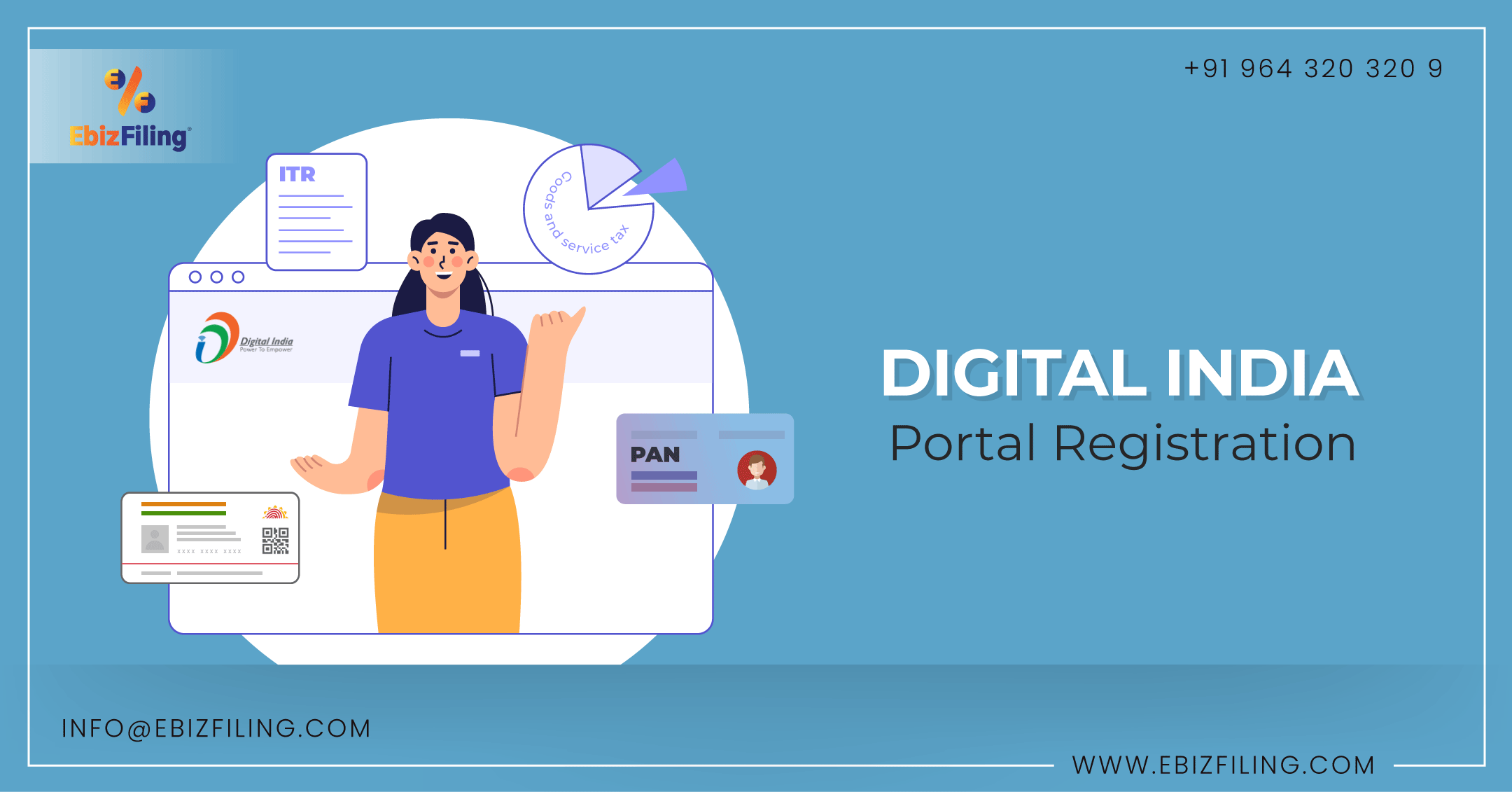 Digital India Portal Registration and 9 Pillars of Digital India