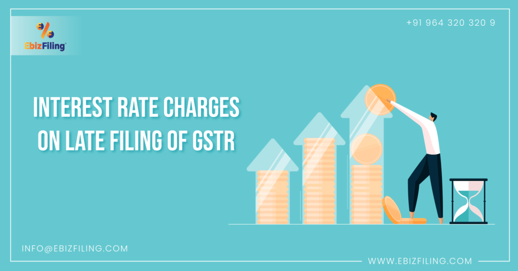 GST Return Late Fees, & Interest on GSTR late payment