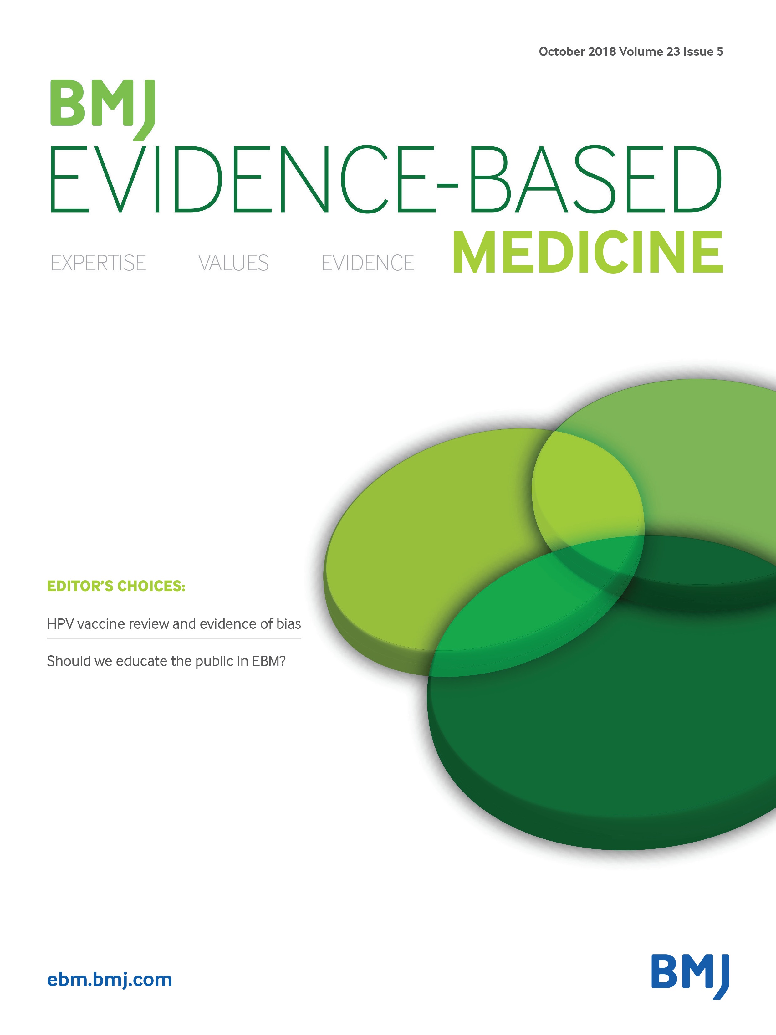 Implementing evidencebased medicine in a busy general hospital