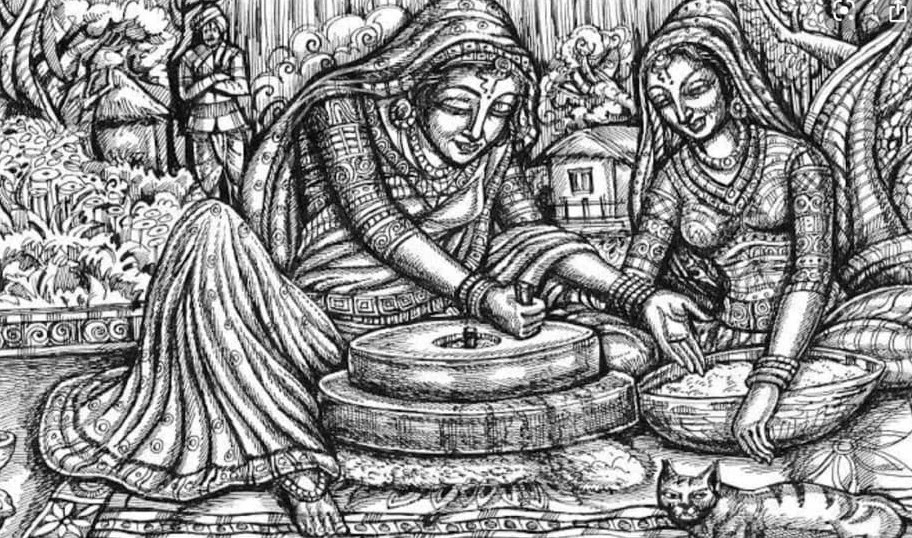 The Significance Of Kajali Painting In The Traditional Art Of Rajasthan