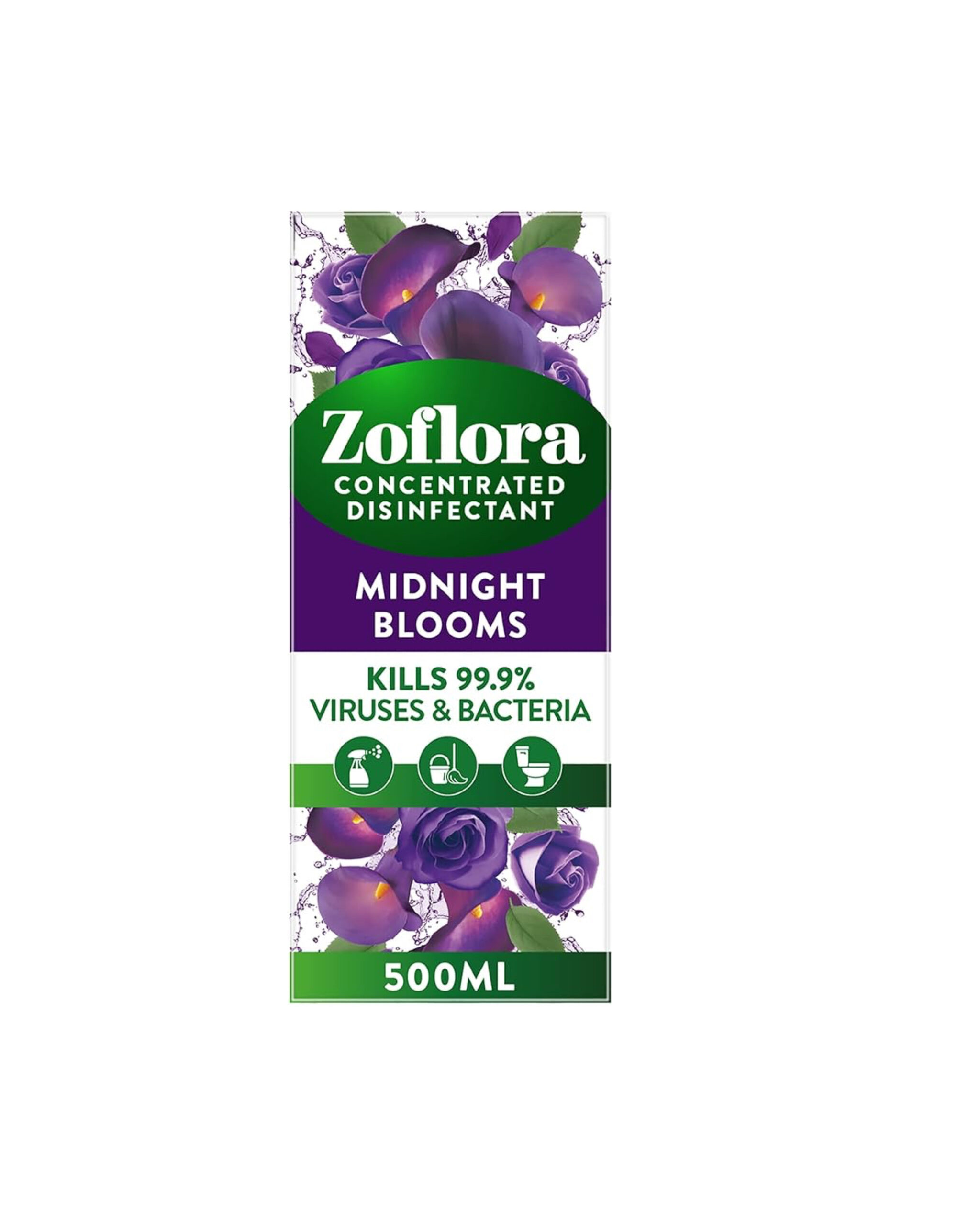 Zoflora midnight blooms concentrated disinfectant 500 ml Ebony Home