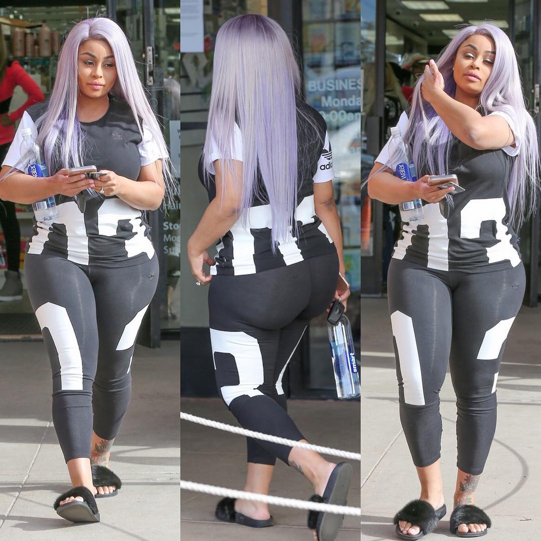 BLAC CHYNA STEPS OUT FOR THE FIRST TIME AFTER GIVING BIRTH TO HER DAUGHTER