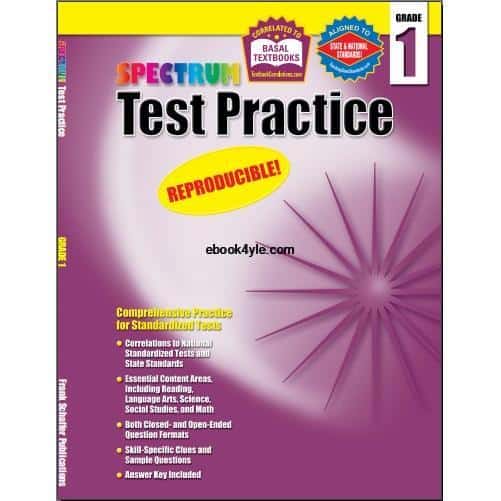 Spectrum Test Practice Grade 1 ebook pdf class audio cd download online