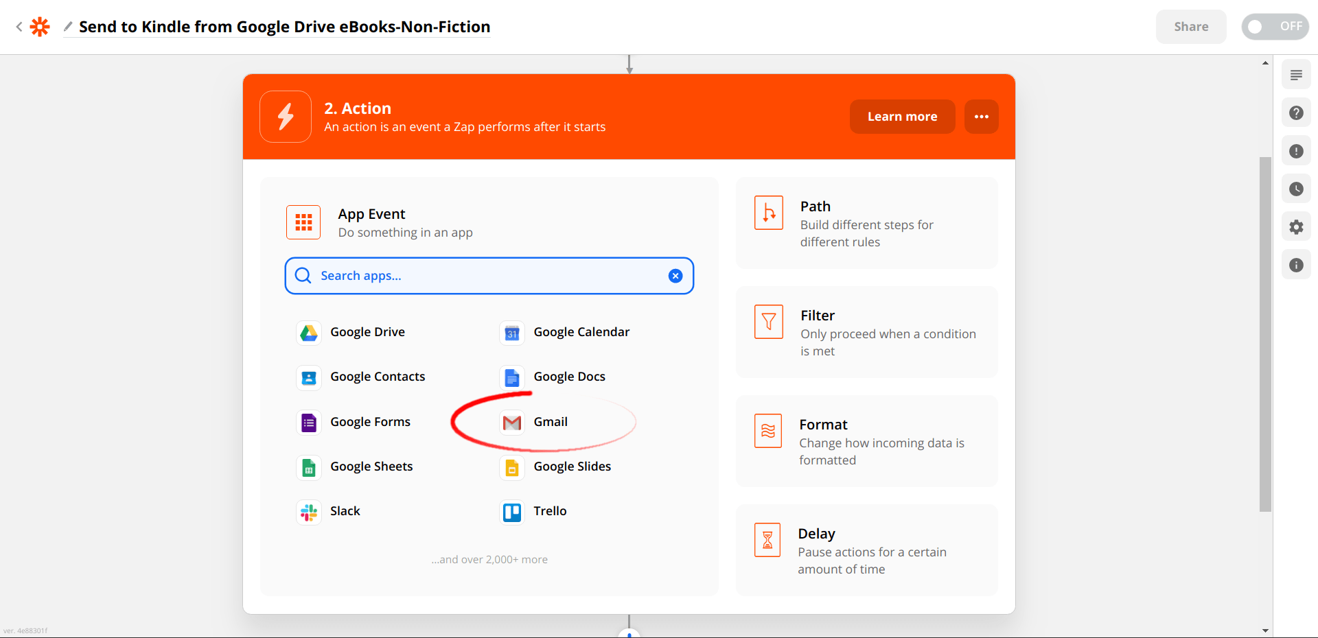 Automatically send to kindle from Google Drive or Dropbox The eBook