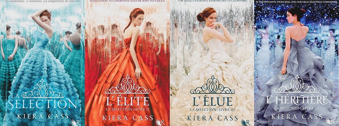 Telecharger Kiera Cass – La Sélection, Tome 1 a 4 EPUB et PDF