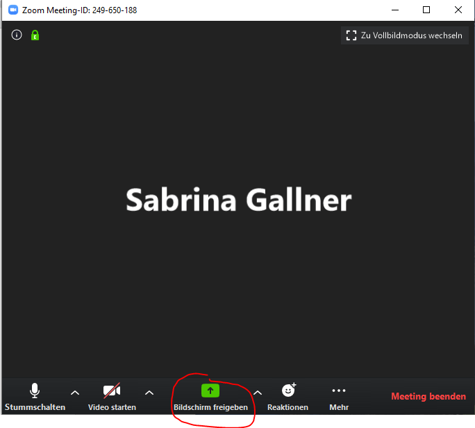 Bildschirmaufzeichnung mit Zoom Weitere digitale Tools