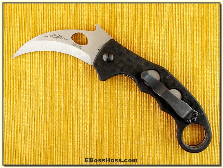 Ernie Emerson Super Karambit Protopype EBossHoss Knives