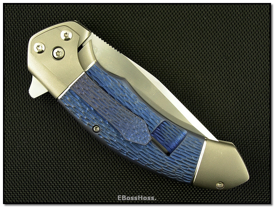Tim Galyean Lahar w/Double Bolsters EBossHoss Knives