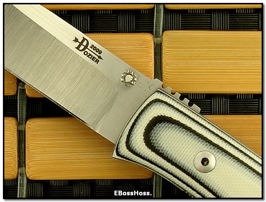 Bob Dozier Folding Hunter EBossHoss Knives