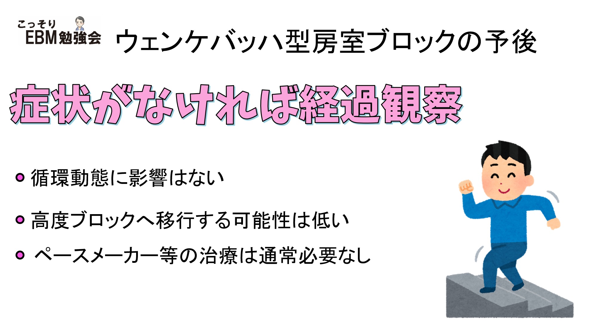 分かる！Wenckebach型Ⅱ度房室ブロックの心電図 こっそりEBM勉強会