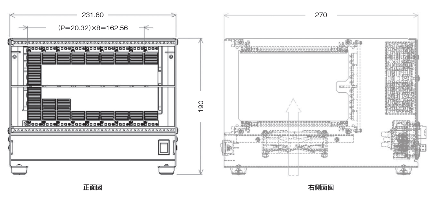 Compact PCI Serialシステムラック 775CPR09SL エブレン株式会社