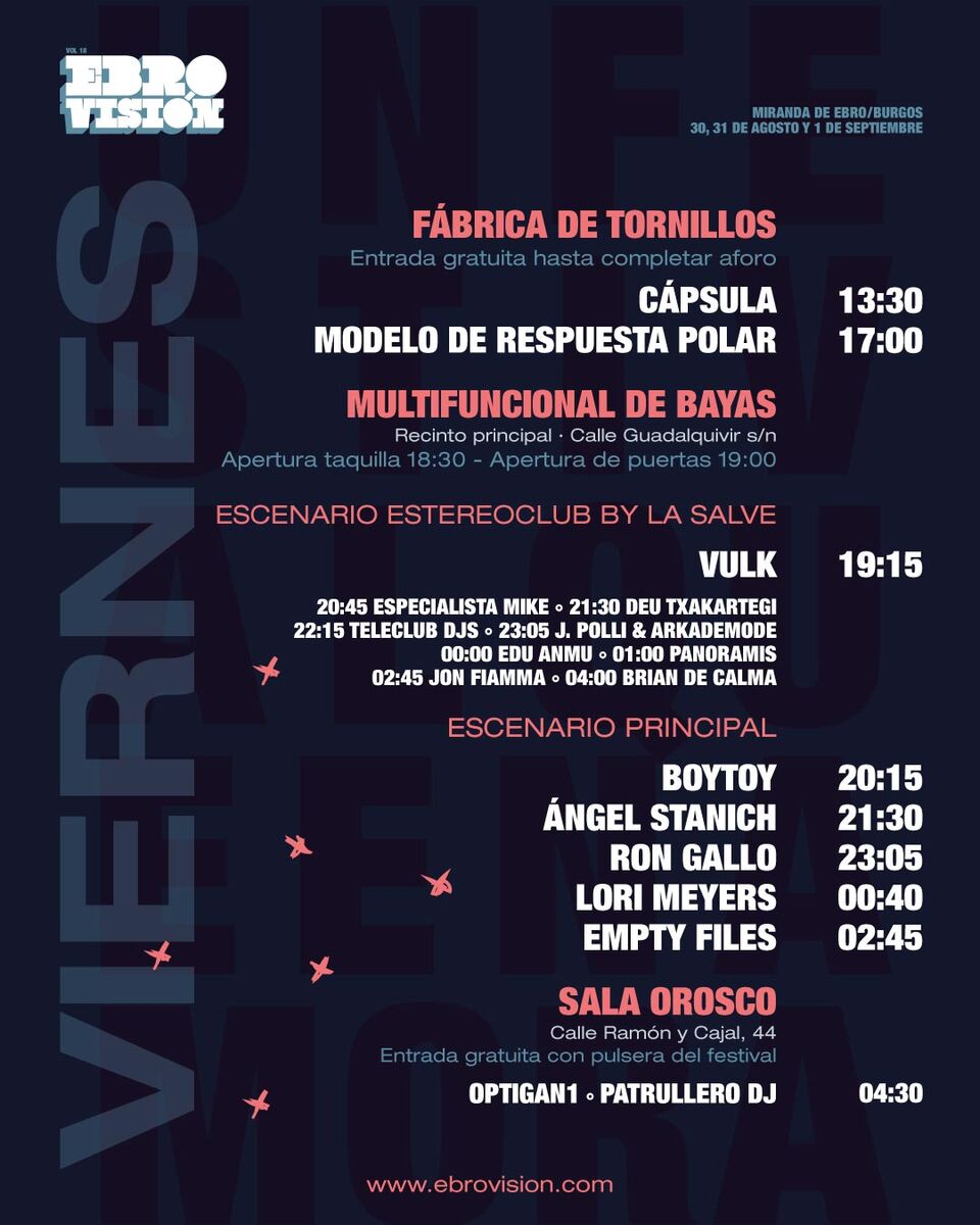 Ebrovisión 2017 (Miranda de Ebro. 31 agosto. 1 y 2 septiembre) Página 2