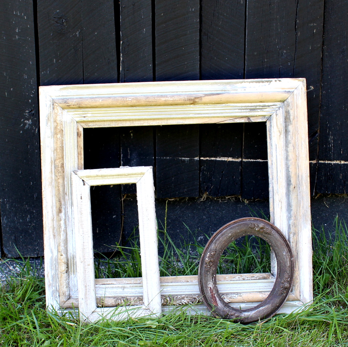 Antique Distressed Picture Frames EBTH