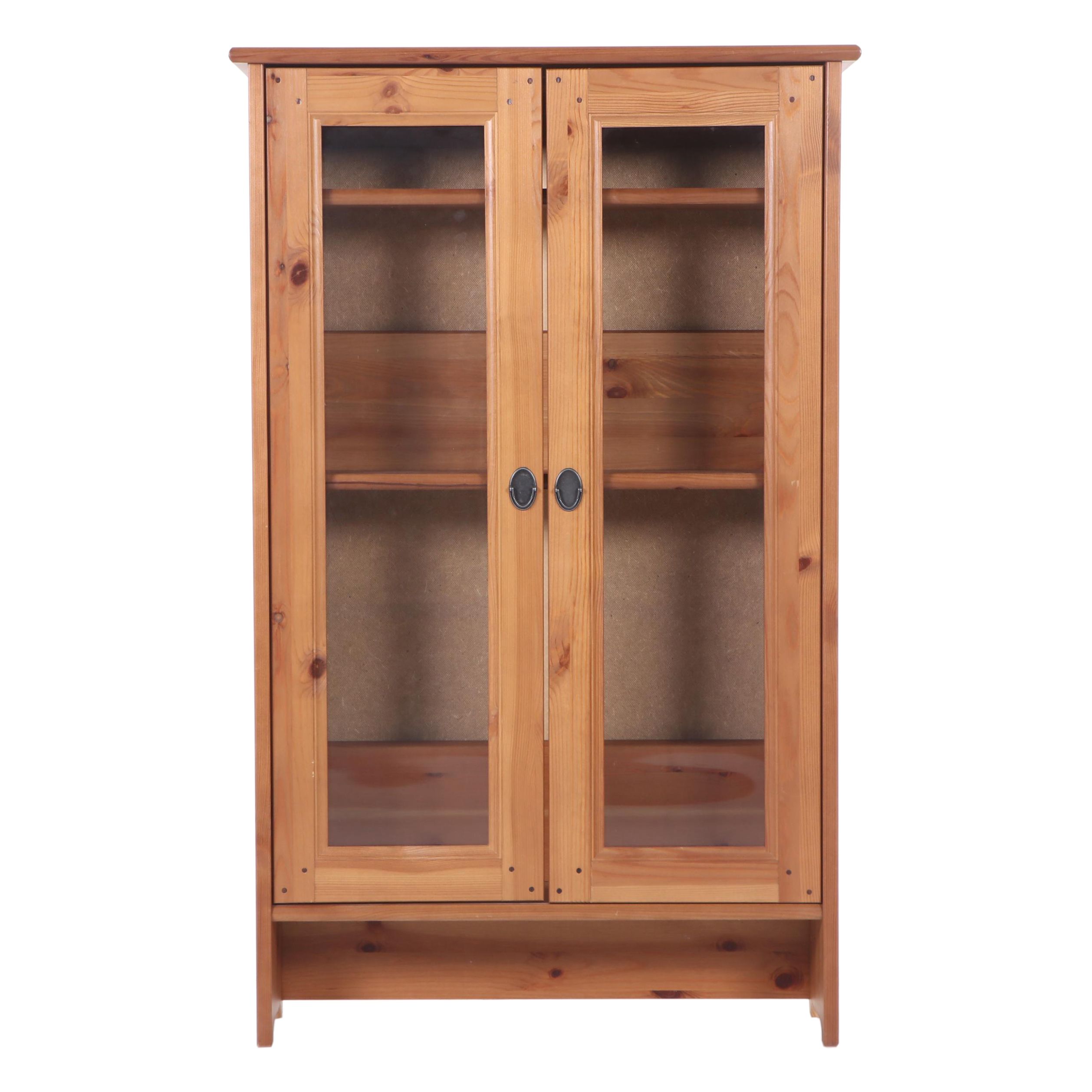 IKEA Leksvik Pine Bookcase, Contemporary EBTH