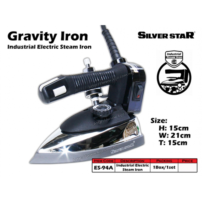ES94A Silver Star Industrial Electric Steam Iron