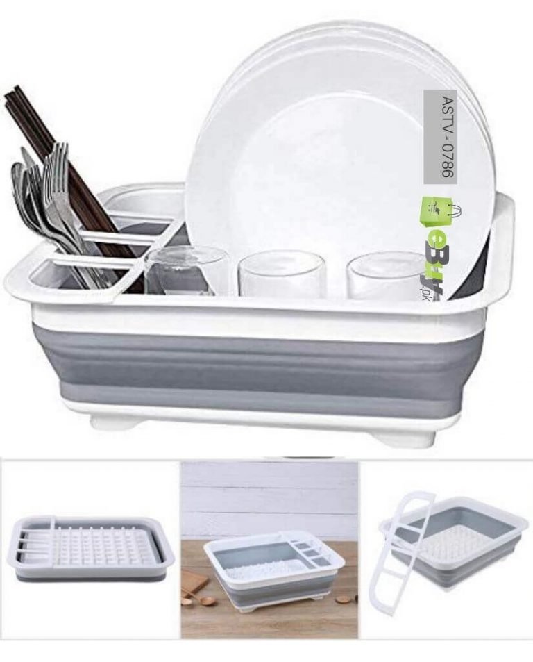 Buy Foldable Dishrack Dish Drainer Storage Rack Price In Pakistan