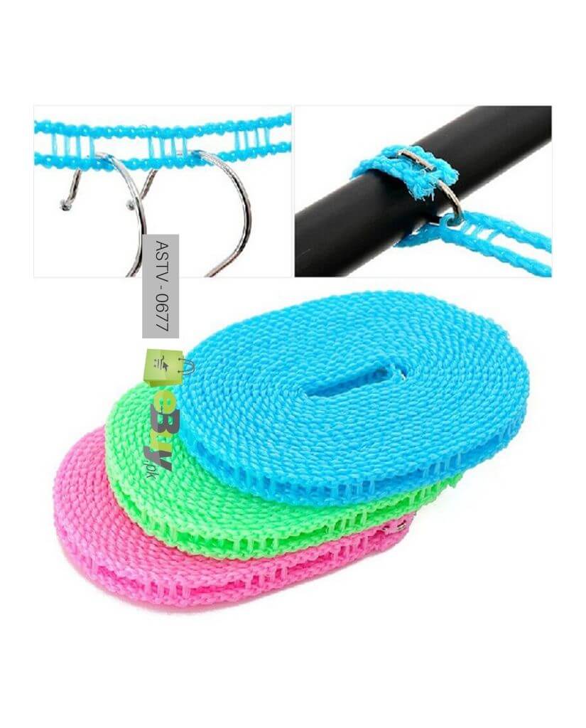 Buy Plastic Cloth Hanging Rope Clothesline Online eBuy.pk