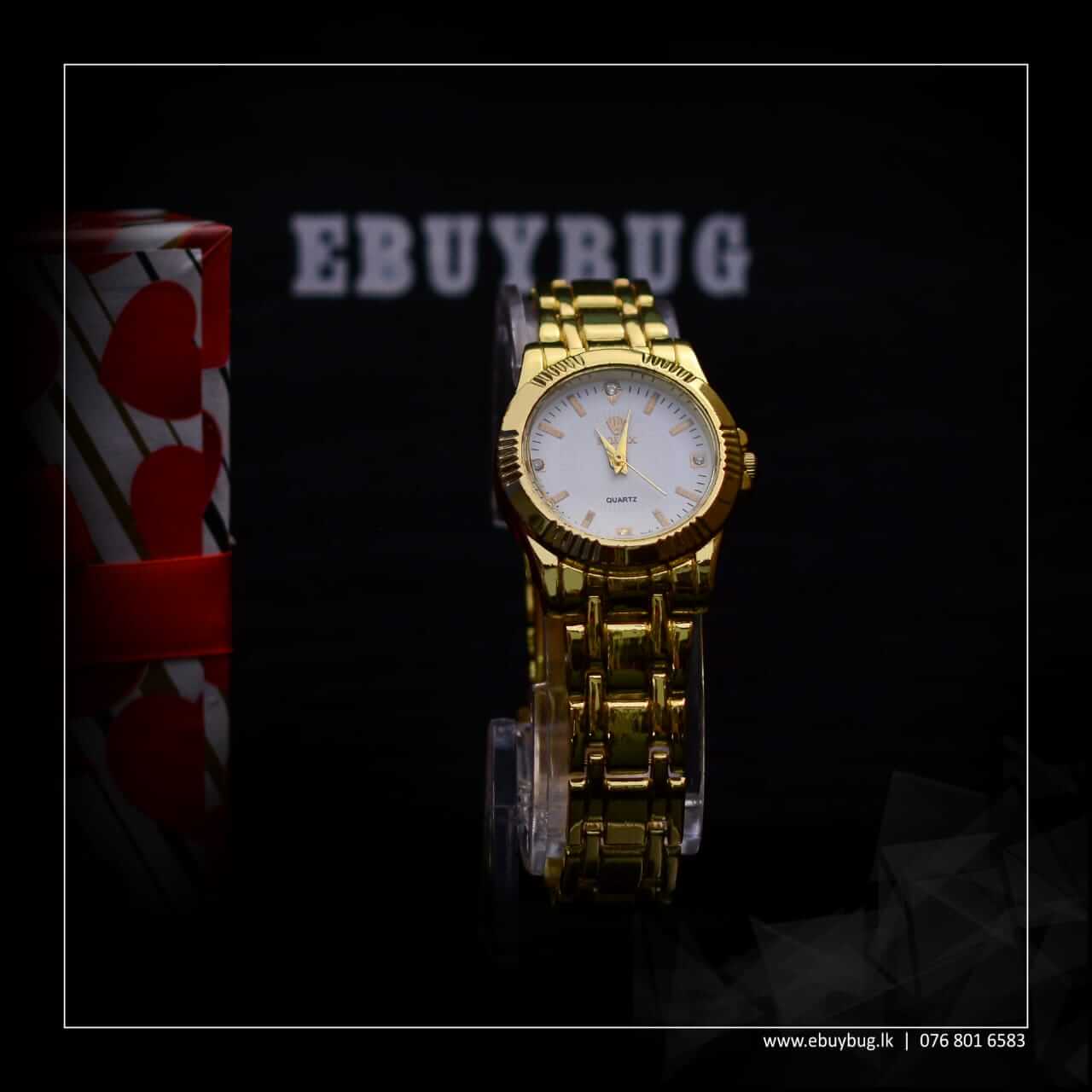Rolex Gold Colour White Dial Watch Lowest Price In Sri Lanka eBuyBug