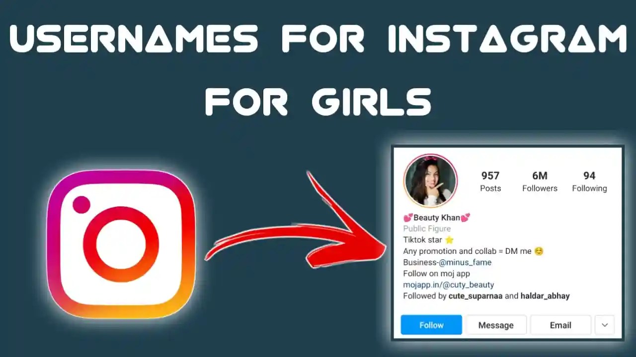 500+ Best Attitude Usernames for Instagram for Girl (Stylish Captions)