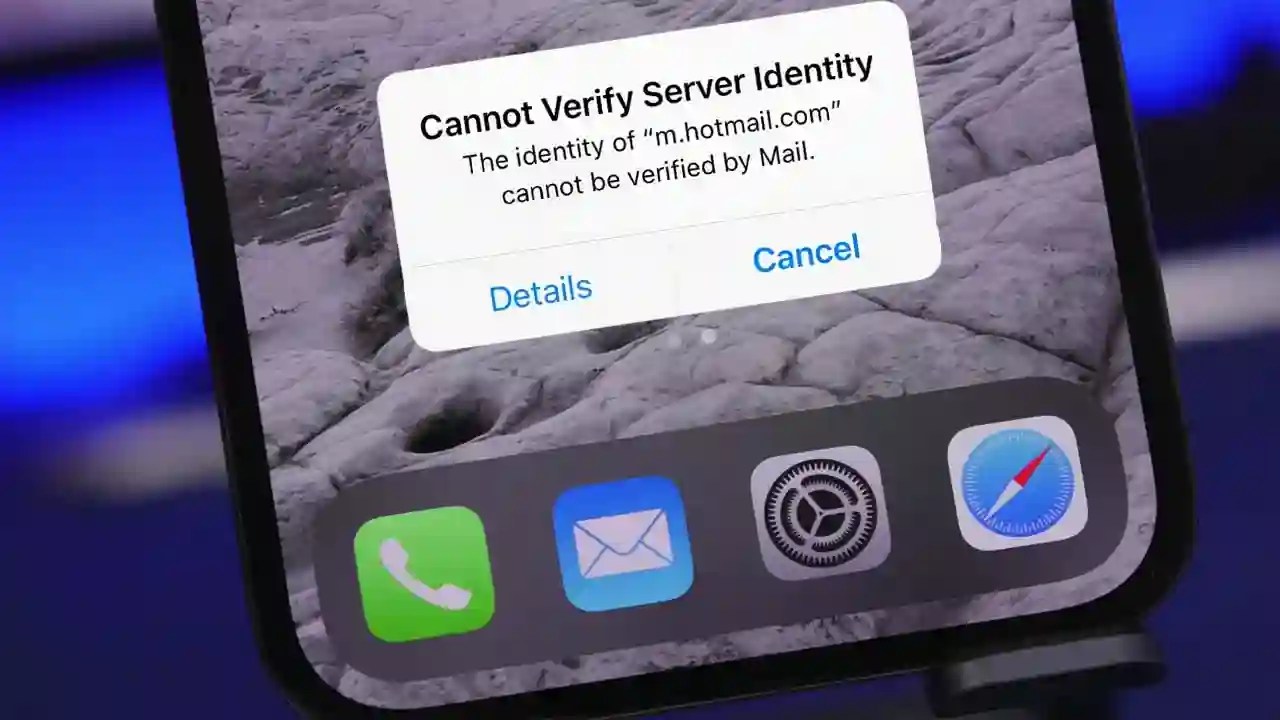 My iPhone "Cannot Verify Server Identity"! Here's How to Fix It?
