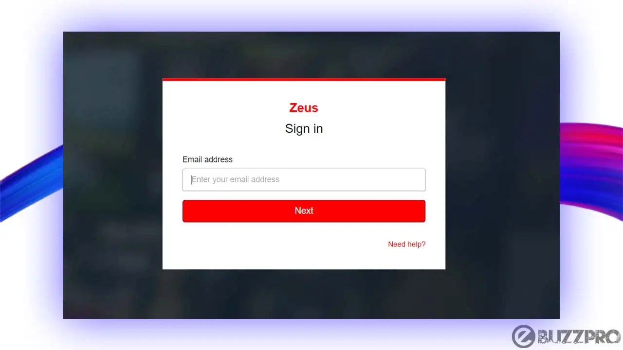 Activate Zeus Network with Code