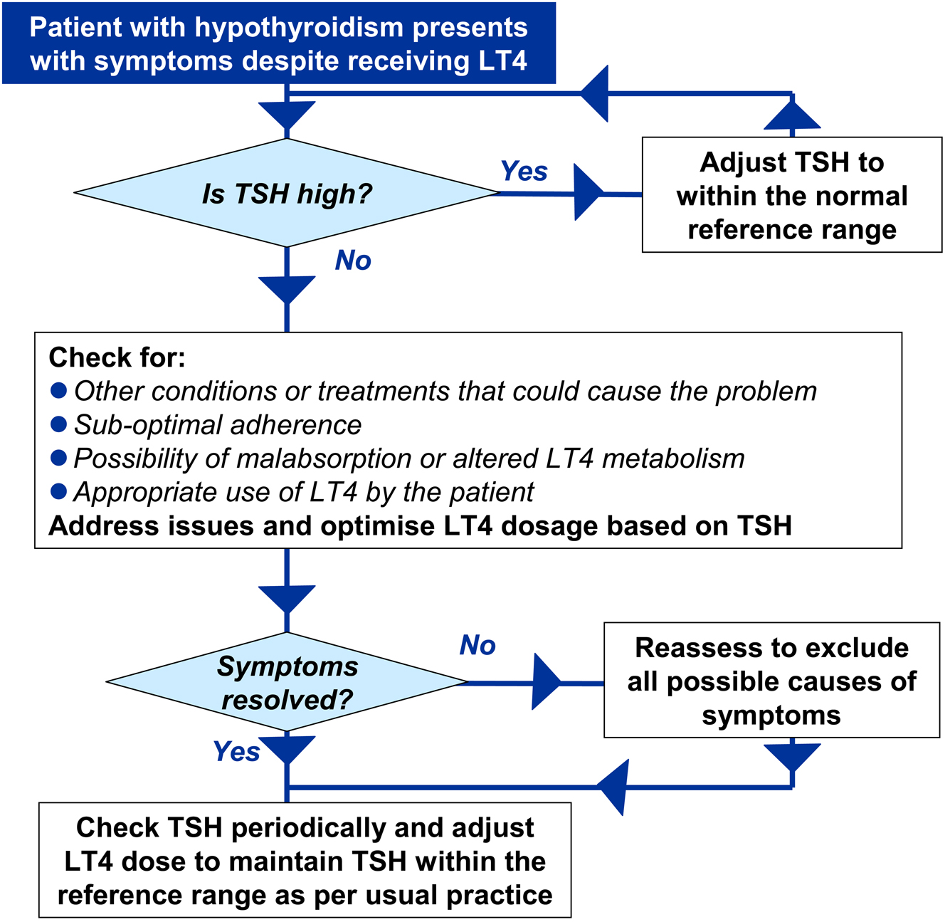 Managing symptoms in hypothyroid patients on adequate levothyroxine a