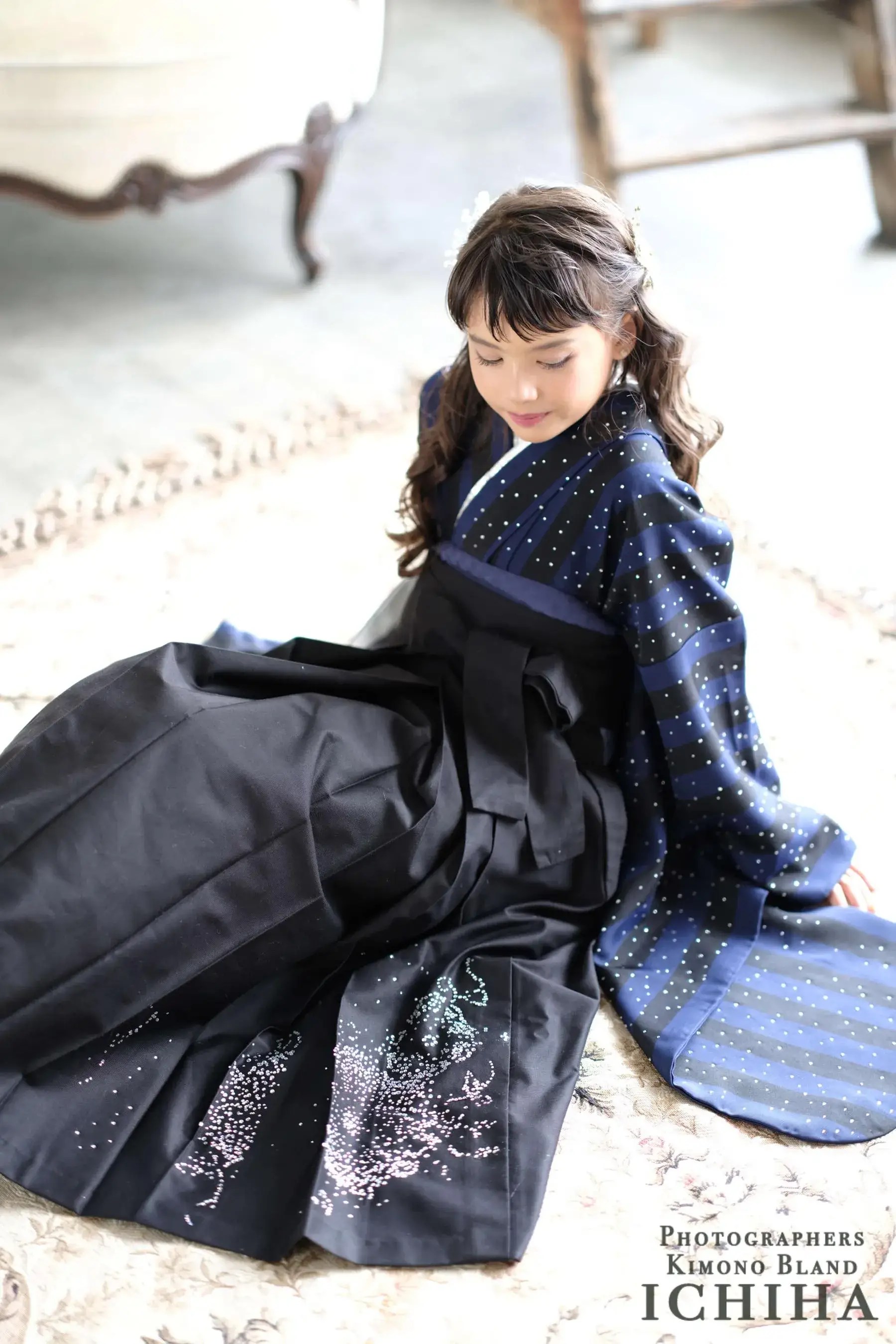 【卒業袴レンタル】個性が光る！輝きあふれるラインストーン卒業袴で主役級の存在感