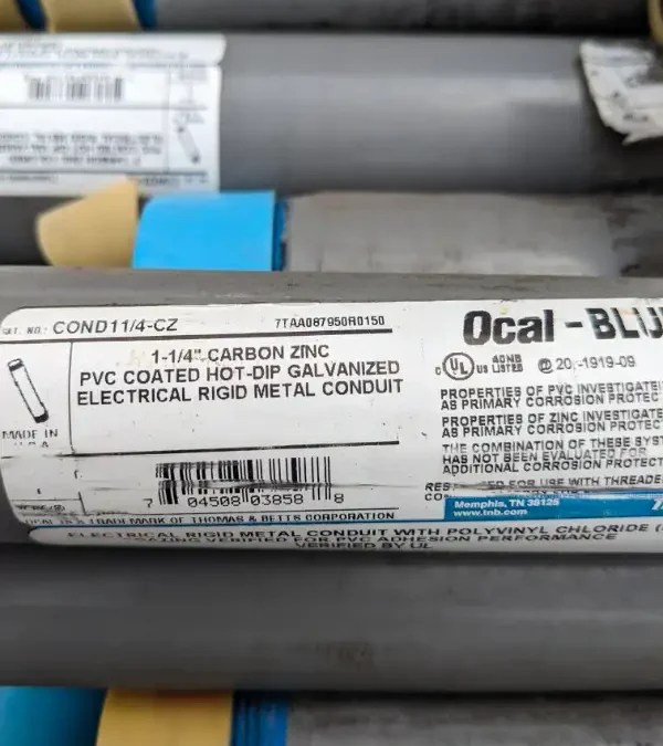 PVC Coated Rigid Conduit ECAO