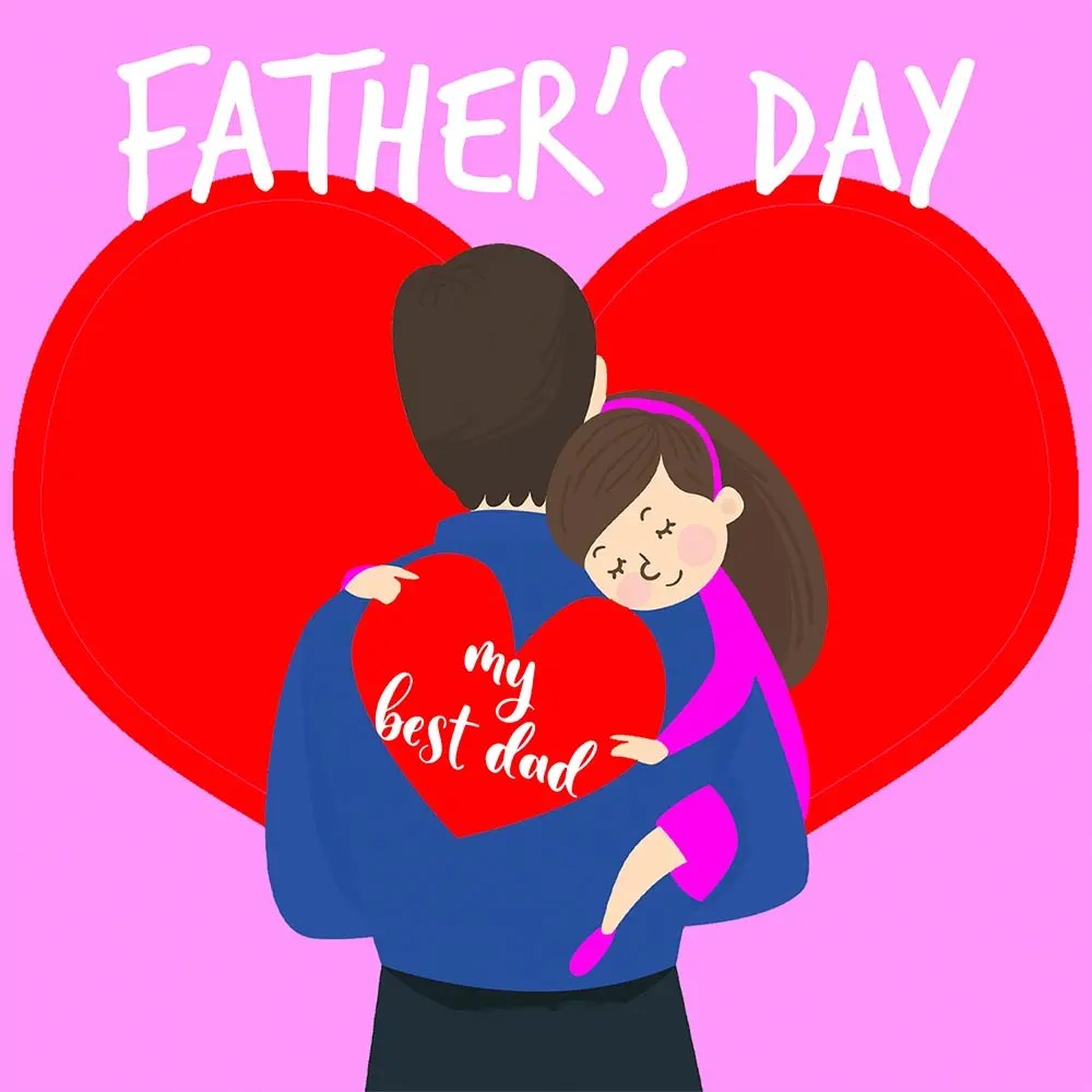 Doting Dad eCard Send Charity Christmas eCard, Birthday Ecards