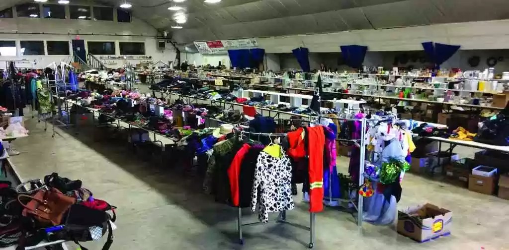 Coronation Rummage Sale A Community Effort ECA Review