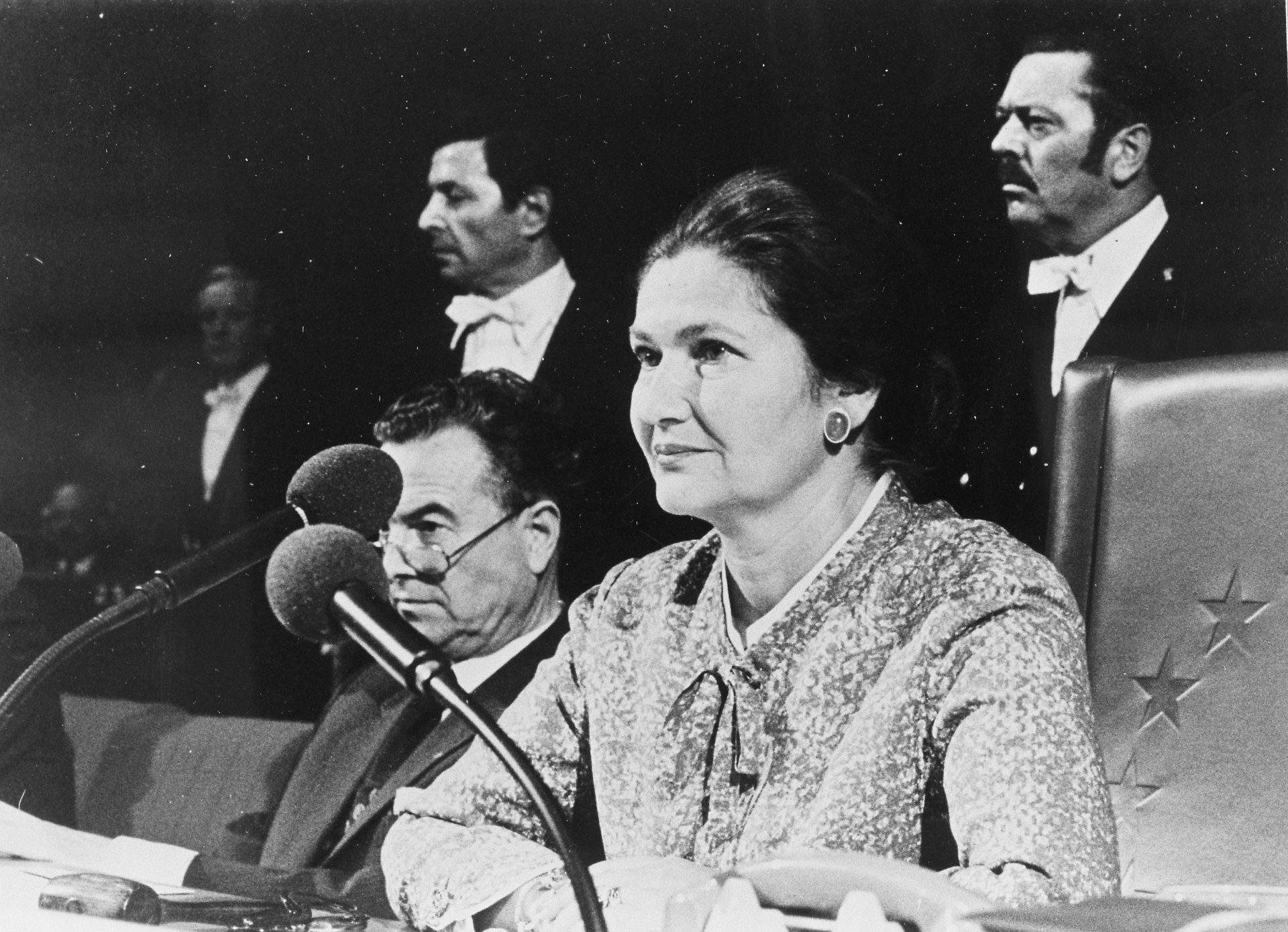 Founder and First President of ECAS – Simone Veil – Given Honourable