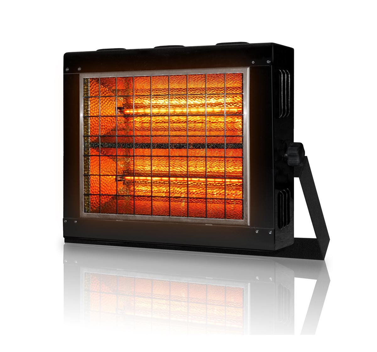 Infrared Radiant Heater Electric, Wide Reflector 4180 W, 1 PH, 347 V